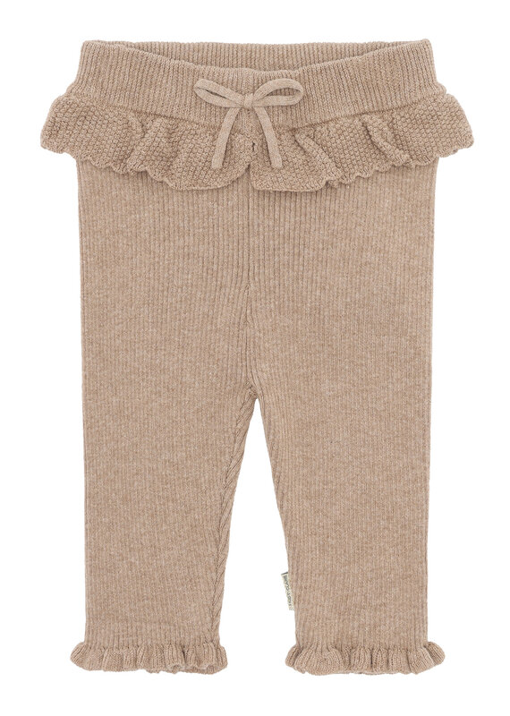 Hust and Claire Hust and Claire - Knitted broek Lisa - Biscuit