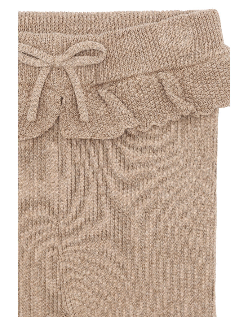 Hust and Claire Hust and Claire - Knitted broek Lisa - Biscuit