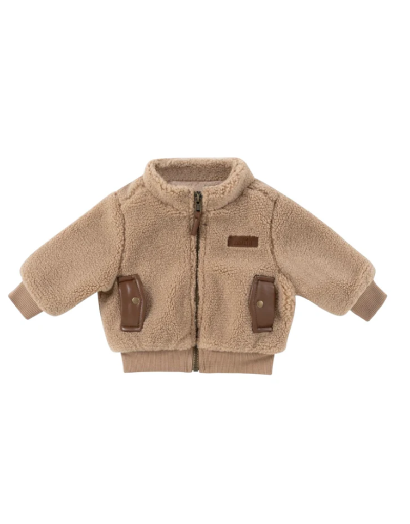 Natini Natini-jasje Teddy- beige