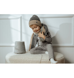 jamiks Jamiks - Sjaal Hansin (beige/grijs)