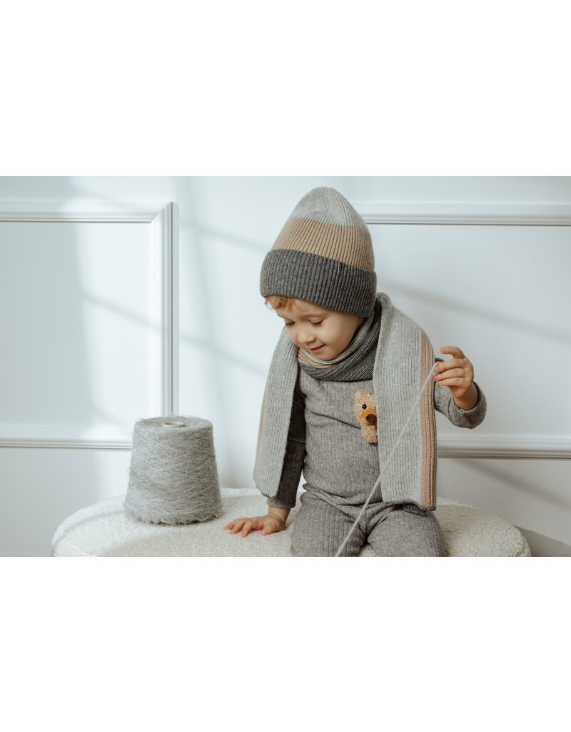 jamiks Jamiks - Sjaal Hansin (beige/grijs)