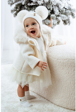 jamiks Jamiks - Jasje unisex met faux fur ecru