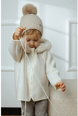 jamiks Jamiks - Jasje unisex met faux fur ecru