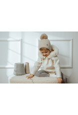 jamiks Jamiks - Jasje unisex met faux fur ecru