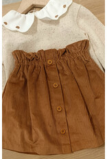 Barcellino rokje met bloes hefst kraag