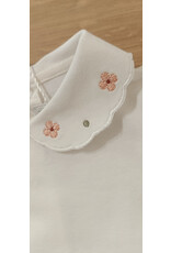 Barcellino Barcellino: body met bloemen kraag