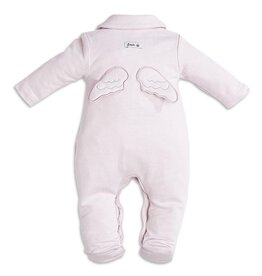 First First-setje kruippakje Angel met muts-zachtroze/blush-56