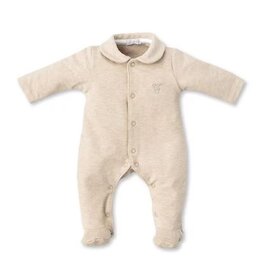 First First-setje kruippakje Angel met muts- beige-56