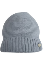First First-mutsje, gebreid-azzuro-cashmere/0-1m