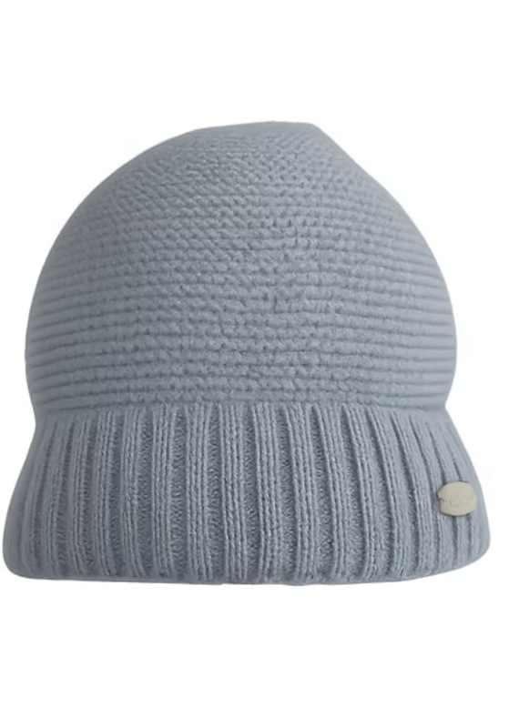 First First-mutsje, gebreid-azzuro-cashmere/0-1m