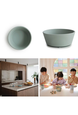 Mushie Mushie - Silicone Bowl Rond Met Zuignap cambridge bleu