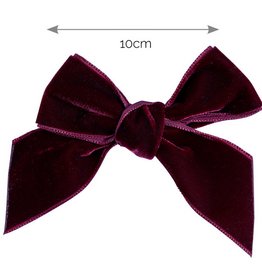 Condor condor - cherry red haarspeld strik verlours