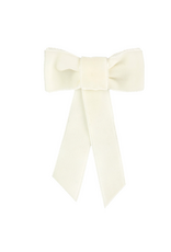 Condor condor - gebroken wit haarspeld lange strik verlours