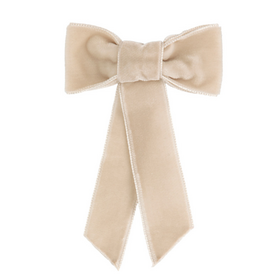 Condor condor - taupe haarspeld lange strik verlours