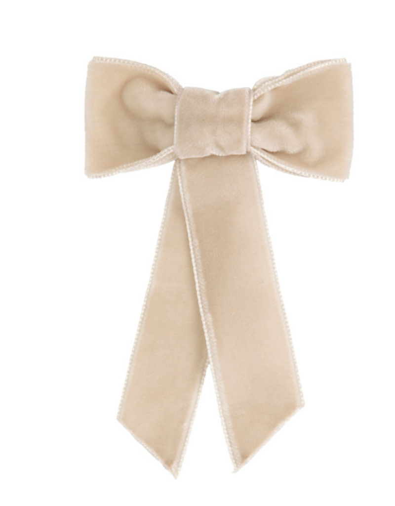 Condor condor - taupe haarspeld lange strik verlours