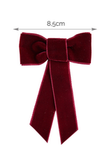 Condor condor - cherry red  haarspeld lange strik verlours