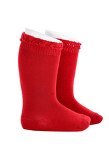Condor Condor - kniekousen 578 red velvet