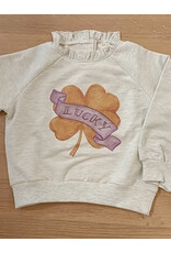 Your Wishes Your wishes -  trui lucky met opstaande kraag