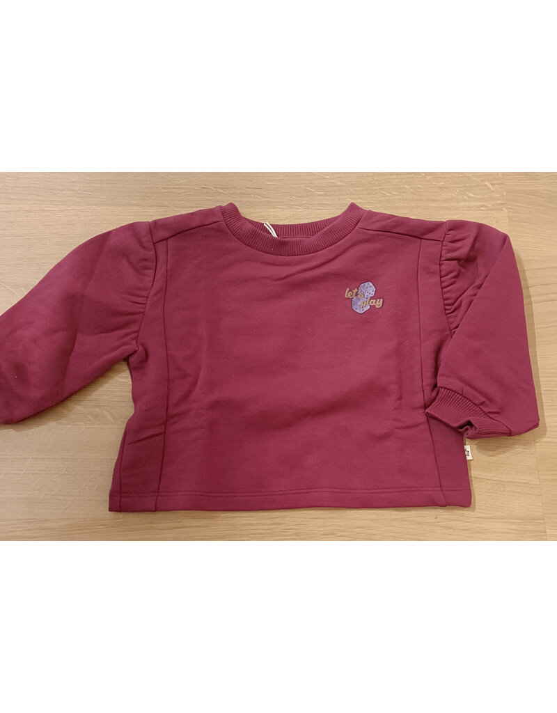 Your Wishes Bordeaux sweater - Let's play