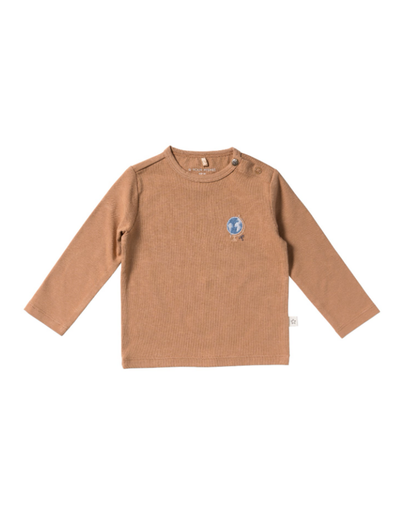Your Wishes Your wishes-t-shirt longsleeve-Indian Tan