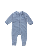 Your Wishes Your Wishes- onesie-knitted denim-jeansblauw
