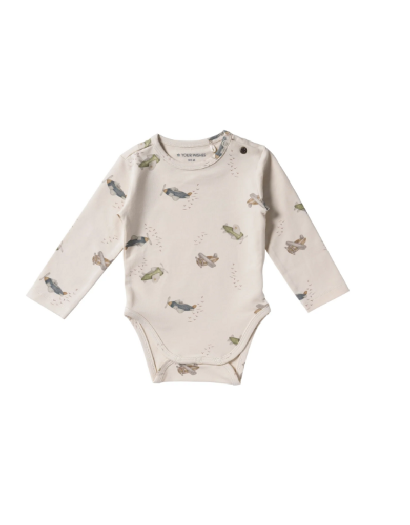 Your Wishes Your Wishes-Romper-Avion-vliegtuigjes