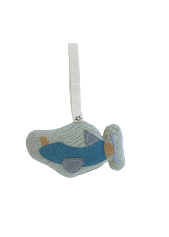 Your Wishes Your Wishes-pacifier cord-vliegtuig-goblin blue