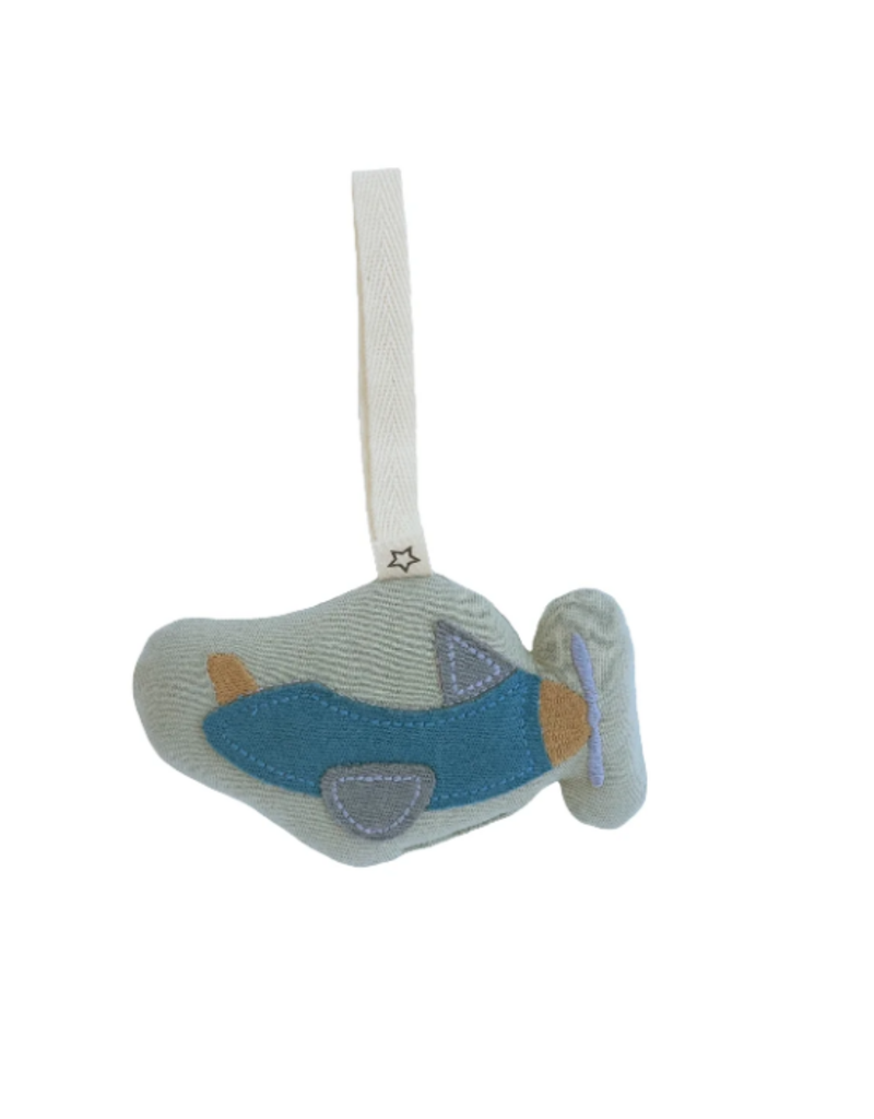 Your Wishes Your Wishes-pacifier cord-vliegtuig-goblin blue