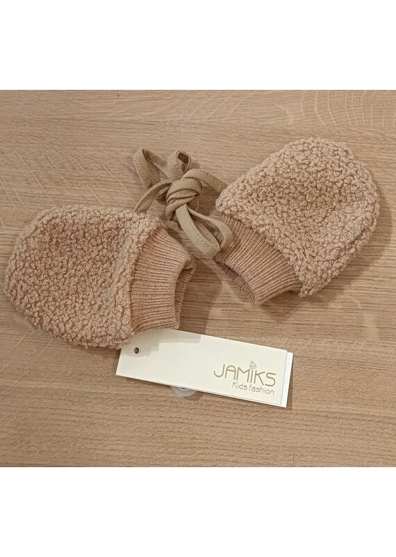 jamiks Jamiks- wanten shelly- karamel 0-12M
