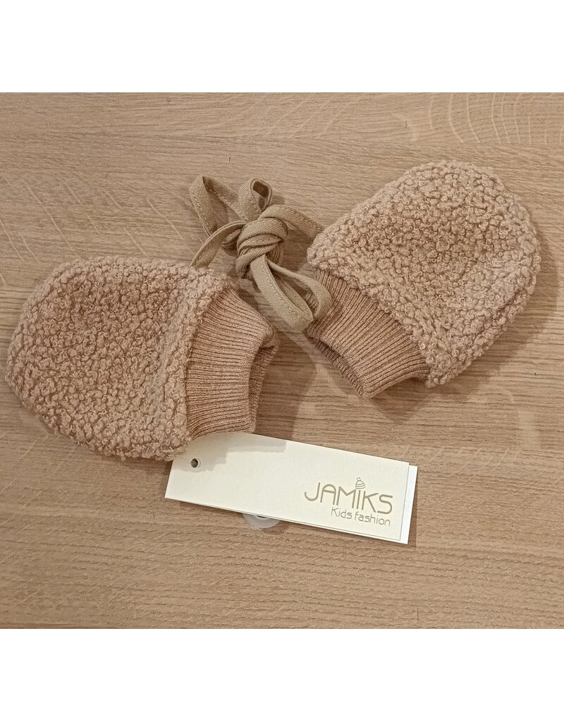 jamiks Jamiks- wanten shelly- karamel 0-12M