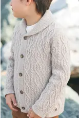 Tartine & Chocolat Tartine et Chocolat - gebreide trui met kabelpatroon