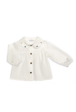 Barcellino Barchellino - hemd met kraag hartjes