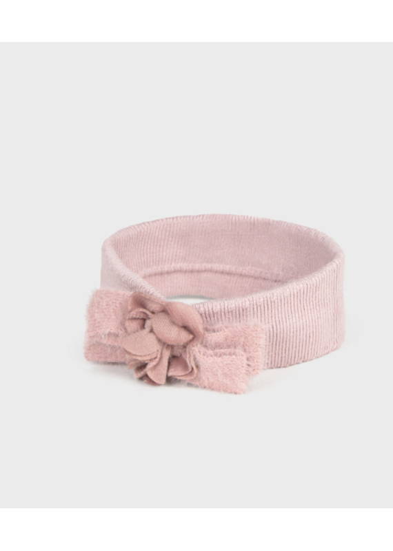 mayoral Mayoral - newborn haarband roze met bloem