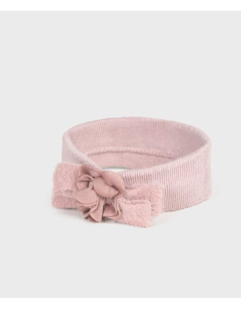 mayoral Mayoral - newborn haarband roze met bloem