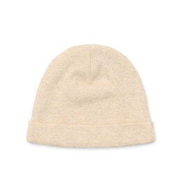 Poetree Kids Poetree- babymutsje Ollie-sand- 1-3M
