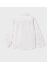 mayoral Mayoral - hemd streepjes latte
