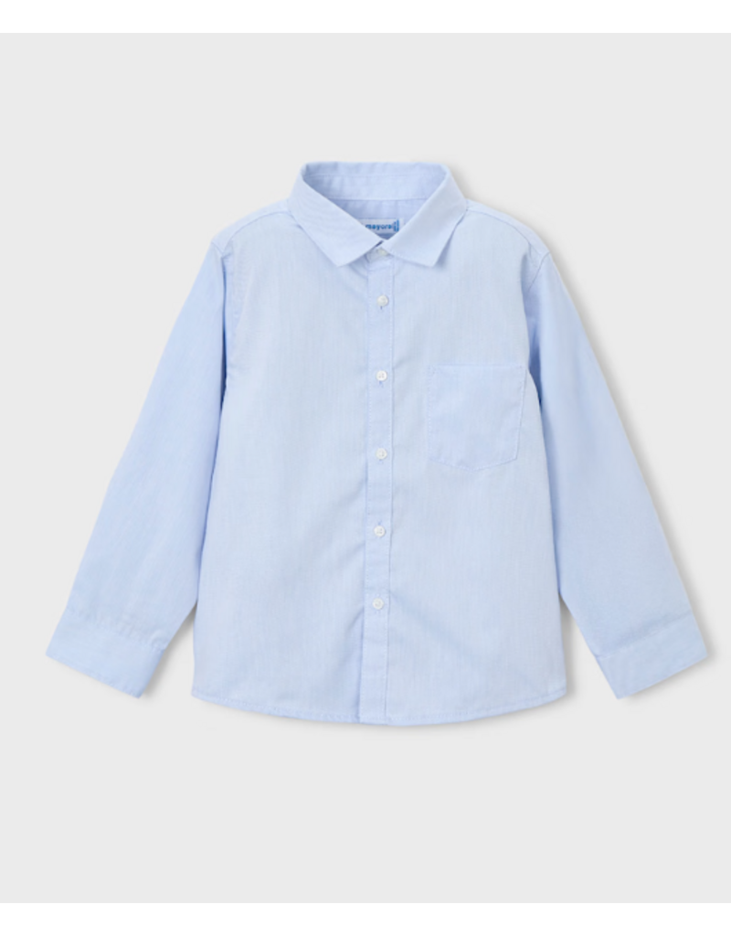 mayoral Mayoral - basic hemdje licht blauw