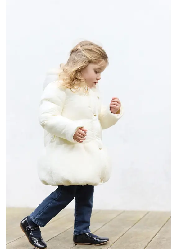 Tartine & Chocolat Witte pofjas met goude details