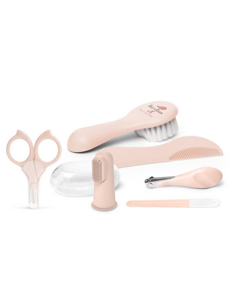 suavinex suavinex  - Baby care essentials set birdies roze