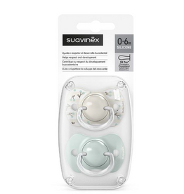 suavinex Sauvinex - set van 2 fopspenen birdies green