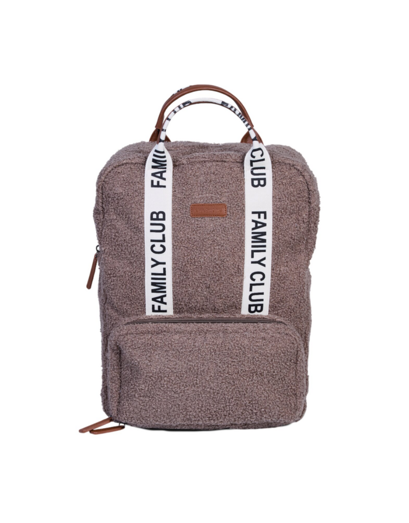 Childhome Family club rugzak teddy  zacht bruin