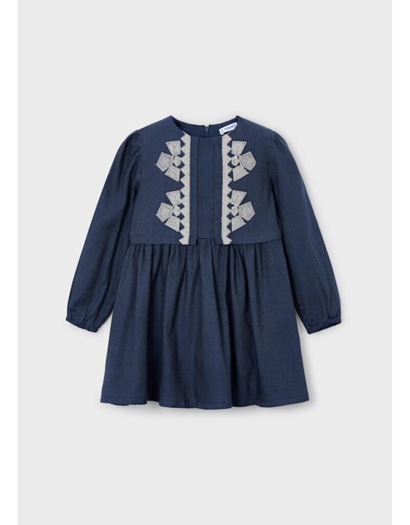 mayoral Mayoral - kleed met geborduurde details