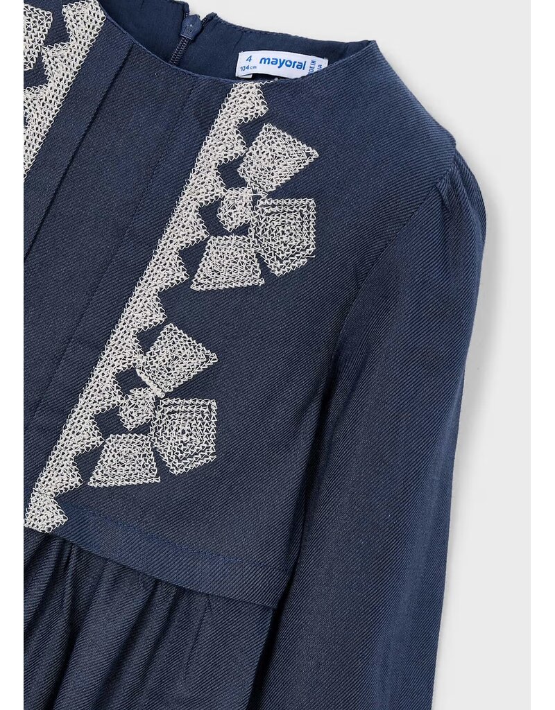 mayoral Mayoral - kleed met geborduurde details