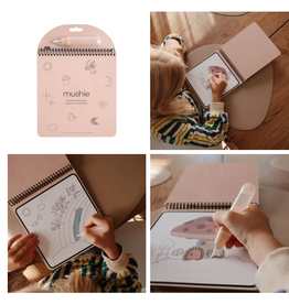 Mushie Mushie - fairies water kleurboekje