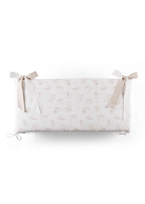 Théophile & Patachou Théophile et Patachou - Bedbeschermer 70cm -  Safari  (70x70x70cm) H:32cm