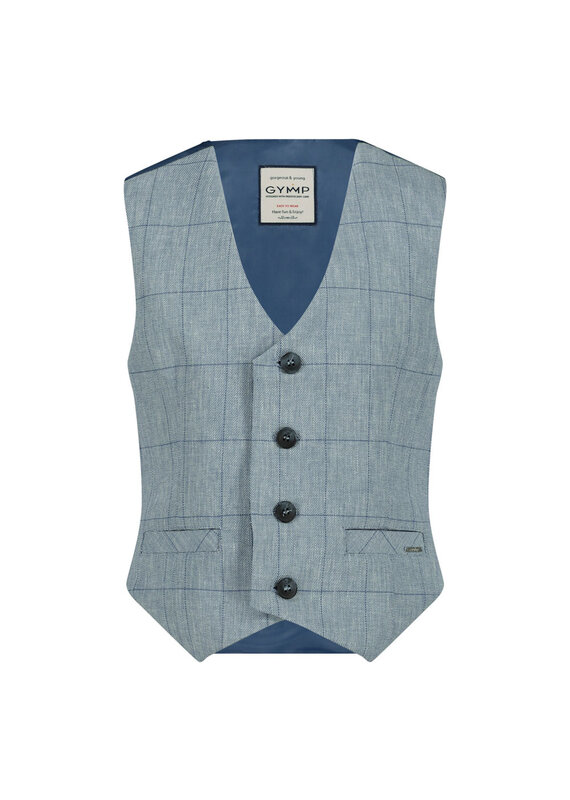 Gymp Gymp - Ceremonie Gilet Zack - blauw