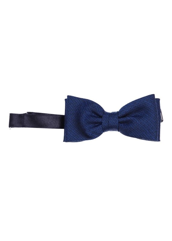 Gymp Gymp - Bowtie boys - Blauw met detail  4 - 12 jaar