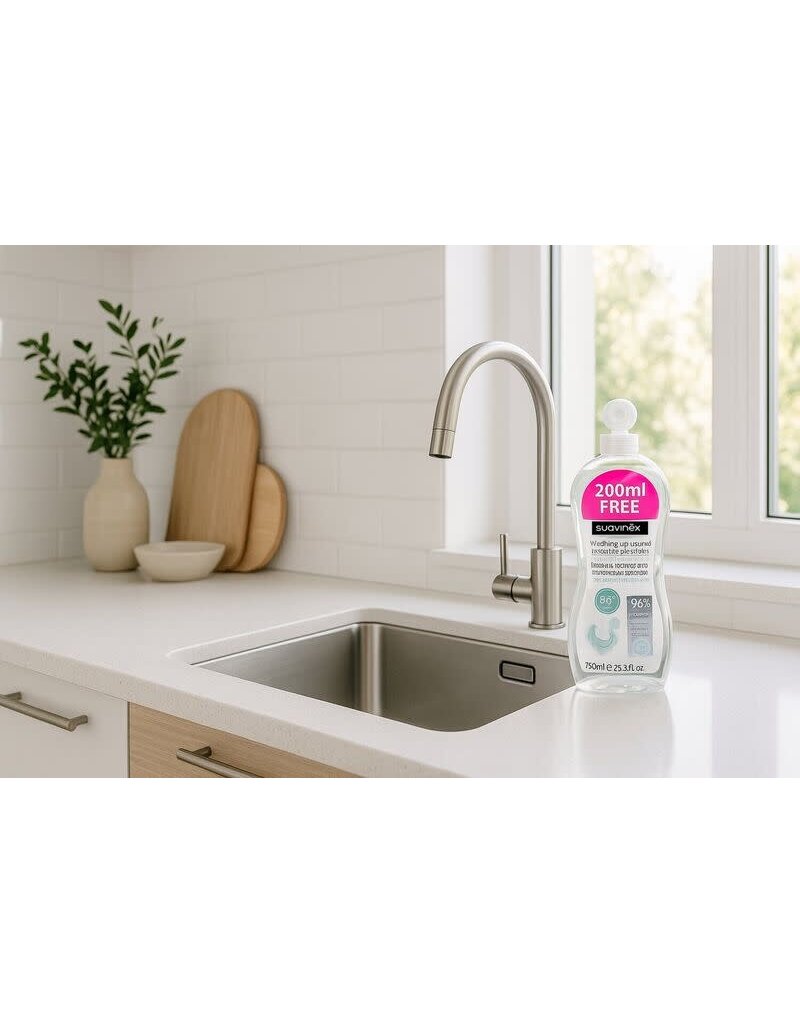 suavinex Suavinex-speciale reinigingsgel voor spenen en zuigflessen 550+200