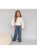 Your Wishes Your wishes-wide leg jeans-ethnic flower