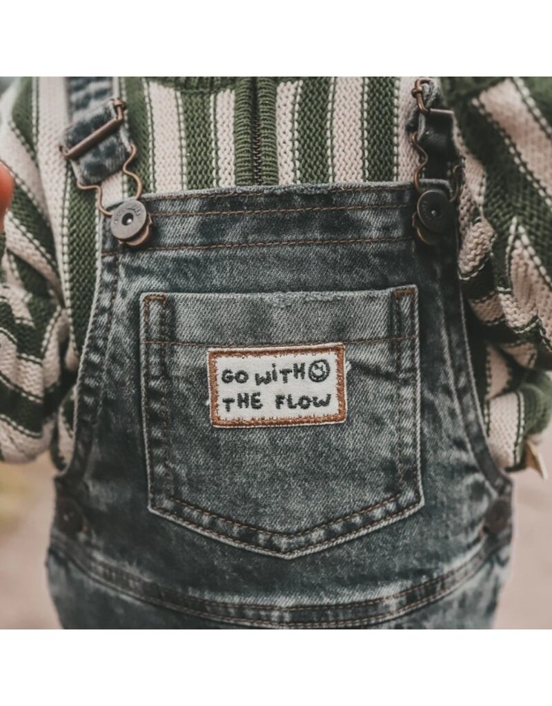 Your Wishes Your wishes-salopet jeans-grijs